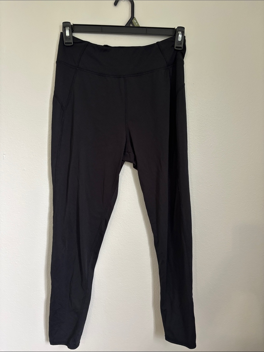 Climate Right by Cuddl Duds Black Ultra-Soft High Waist Leggings